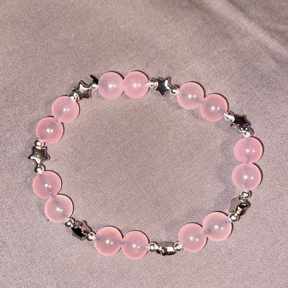 Pink Chalcedony Bracelet